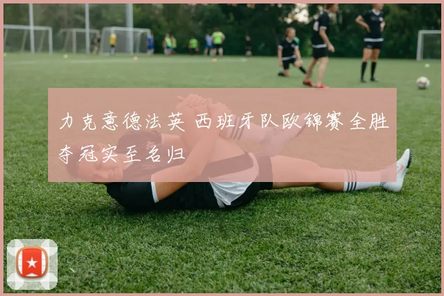 力克意德法英 西班牙队欧锦赛全胜夺冠实至名归