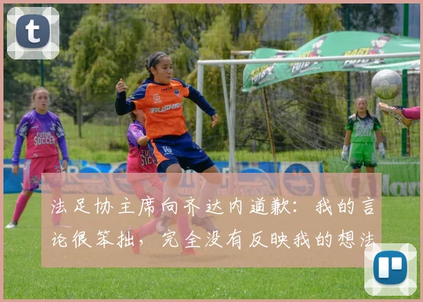 法足协主席向齐达内道歉：我的言论很笨拙，完全没有反映我的想法