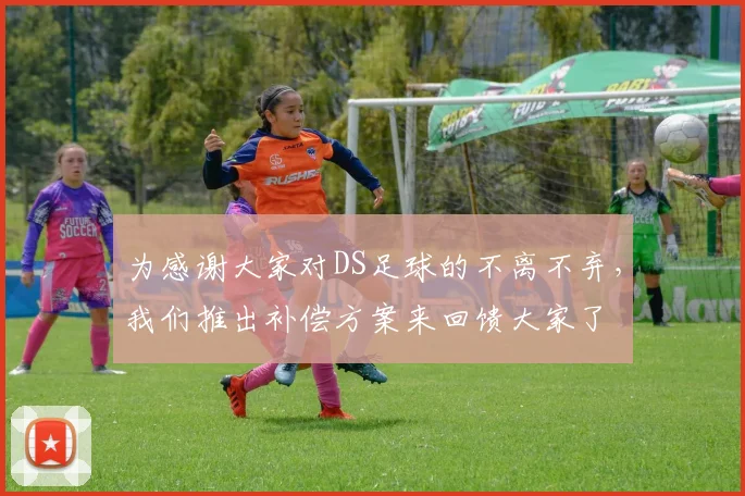 为感谢大家对DS足球的不离不弃，我们推出补偿方案来回馈大家了