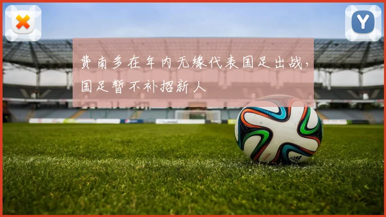 费南多在年内无缘代表国足出战，国足暂不补招新人